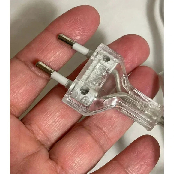 Two Italian AXO Fan Caged Light Fixture Desktop Tabletop Electric Bulb White - Picture 7 of 10